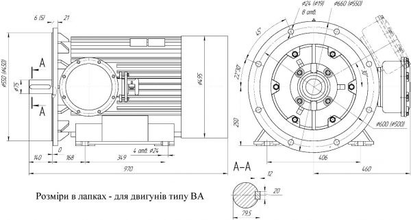 ЕДКР(В)250M4 BP